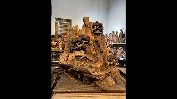 Tối 15/11 Tiểu cảnh gỗ trắc để bàn// Tượng gỗ trắc Thu Hiền 0396205625