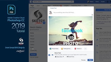 Create a Facebook 3D Photo in Photoshop CC | Sketch Station