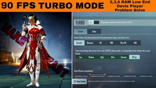 HOW TO UNLOCK TURBO MODE & 90 FPS IN ANY ANDROID LOW END DEVICE LIKE 2,3,4 GB RAM & HIGH END DEVICE screenshot 5