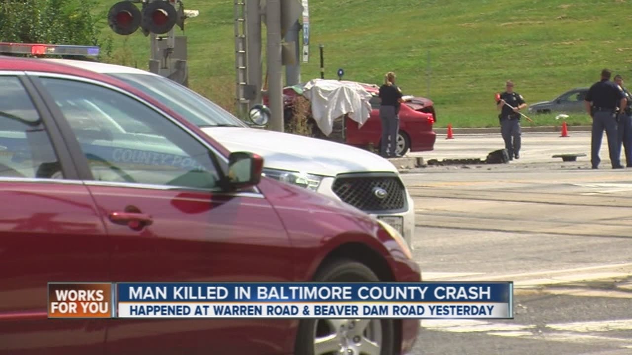 Man killed in Baltimore County crash - YouTube