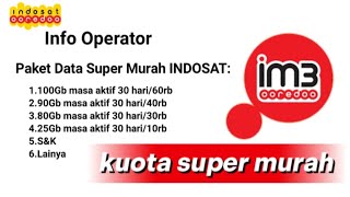 KODE DIAL INDOSAT SUPER MURAH TERBARU 2026