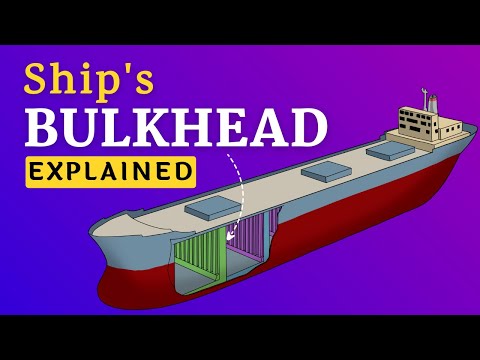 Video: Ce este peretele etanș pe o navă?