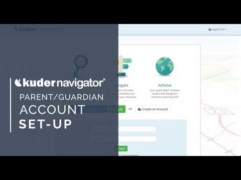 How To Create A Parent Guardian Account In Kuder Navigator
