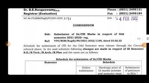 VTU UPDATE|VTU LATEST UPDATE|students solution