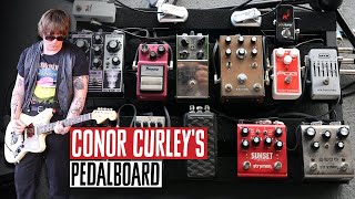 Conor Curley's Fontaines D.C. Pedalboard