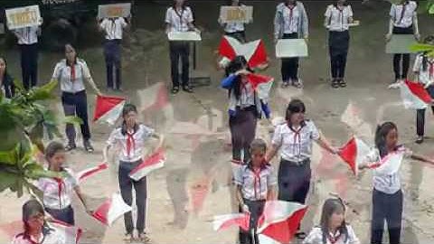 Đồng diễn Semaphore "Tiến lên Đoàn viên" HĐĐ Tịnh Biên, An Giang