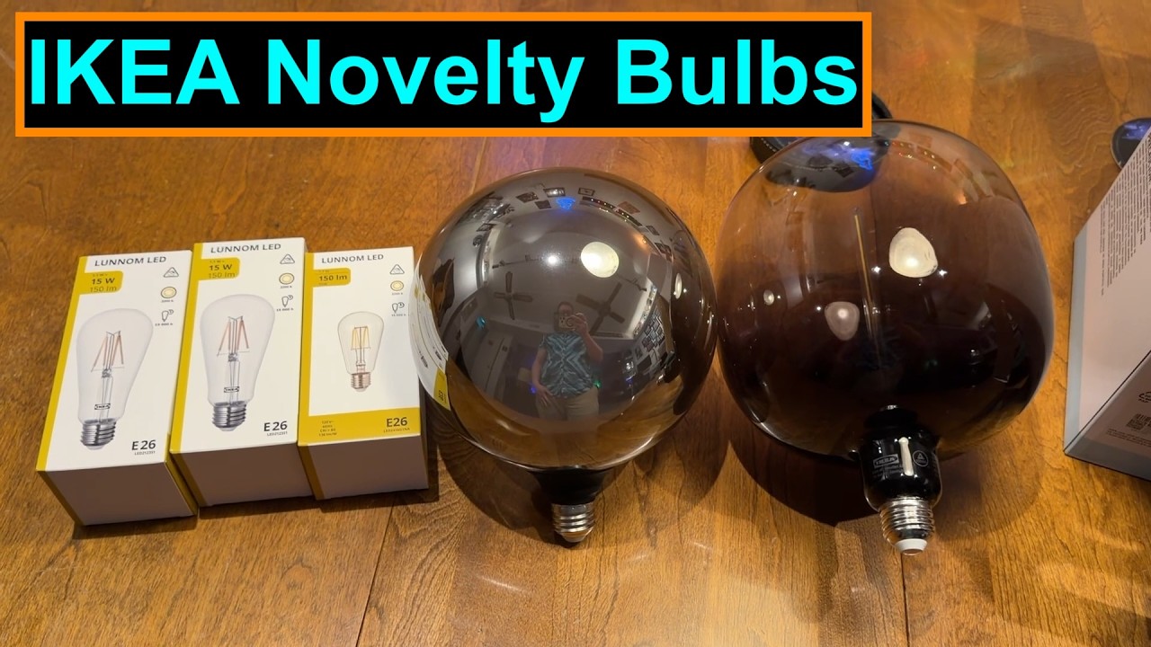 Лампа и новые лампочки IKEA - 125