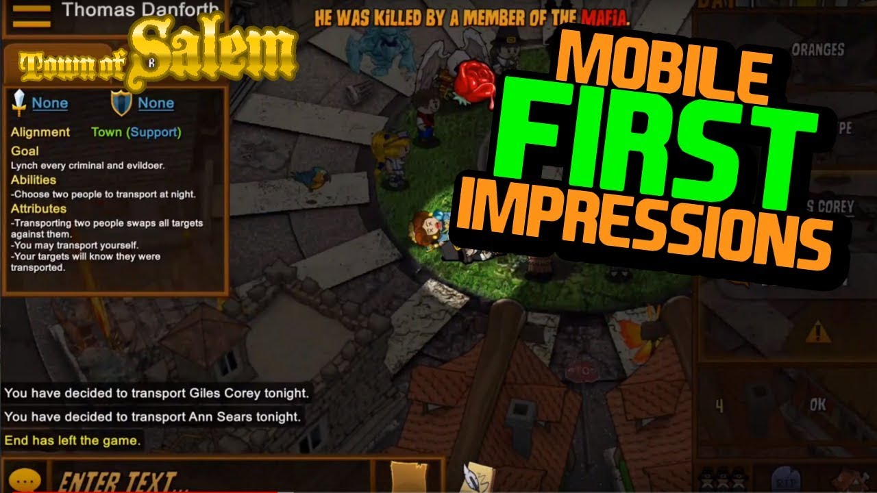 Town of Salem 2 Mobile - How to play on an Android or iOS phone? - Games  Manuals