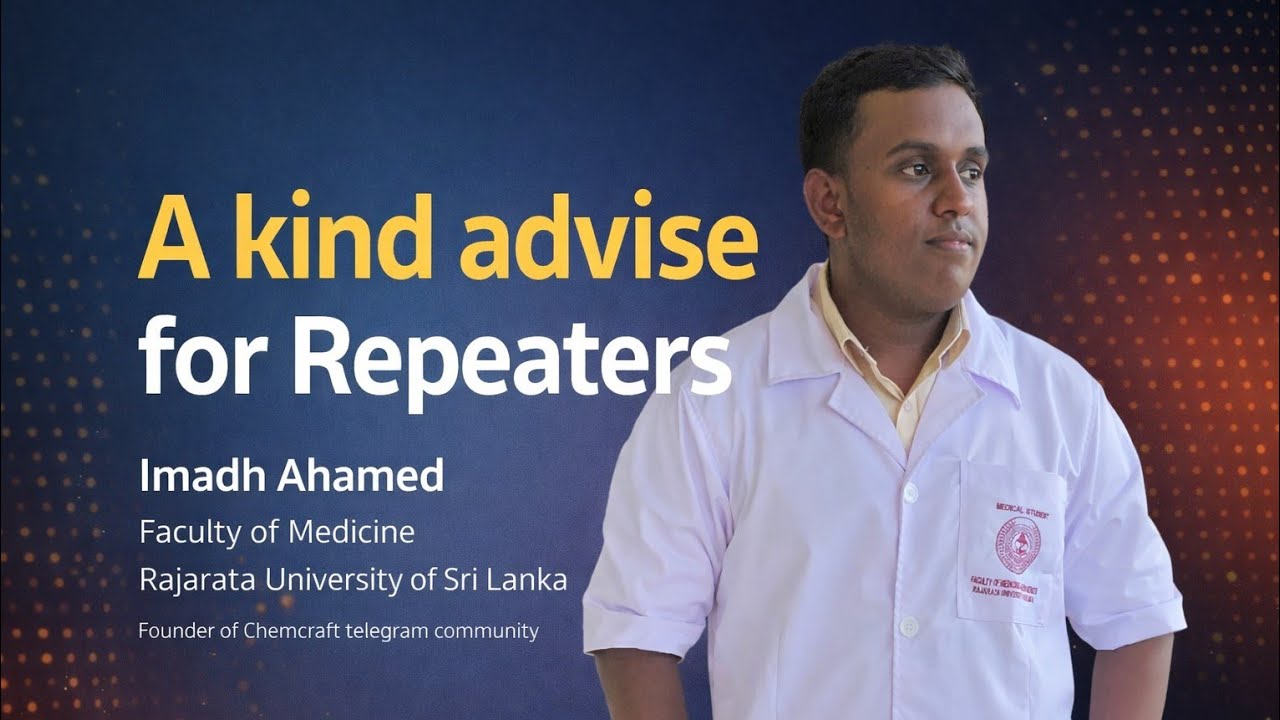 A kind advise for repeaters | Imadh Ahamed