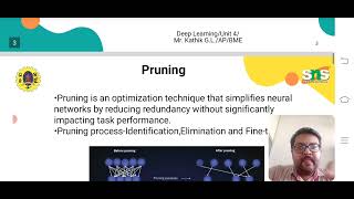 Optimization techniques in Deep Learning -Pruning