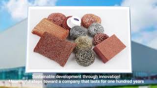 Antibacterial Copper Powder Kitchen Sponge!