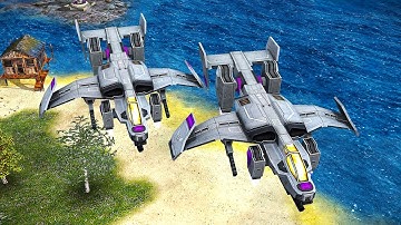 China’s Nukes Put the USA SuperWeapon to the Test | C&C Operation Firestorm Mod -  Challenge Map