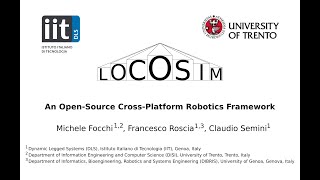 Locosim: an Open-Source Cross-Platform Robotics Framework (Clawar 23)