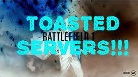 Battlefield 1 Open Beta Down EA Servers!!! PS4 Gameplay