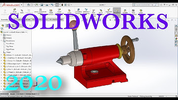 Solidworks motion tutorial tailstock Animation