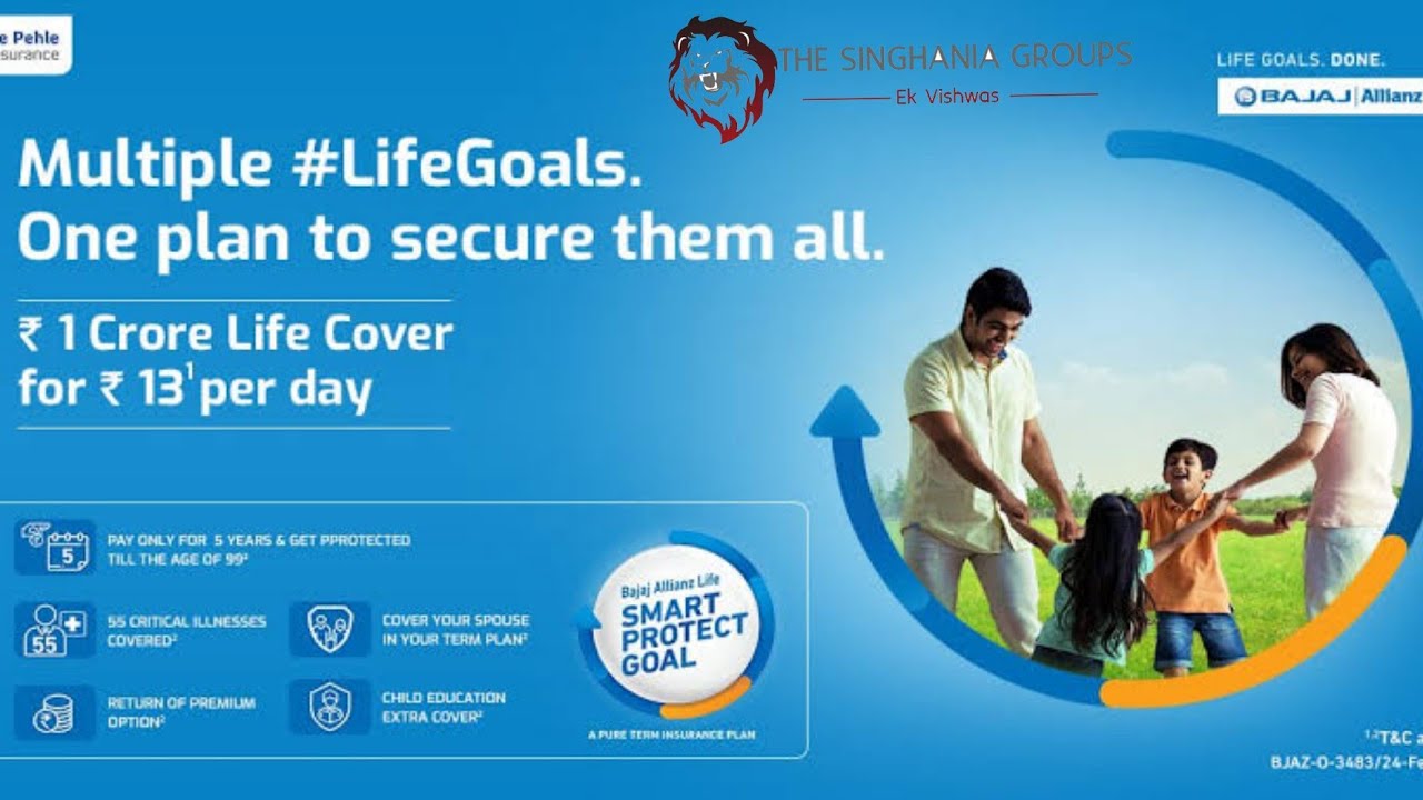 Bajaj Allianz Life Smart Protect Goal Term plan life insurance 
