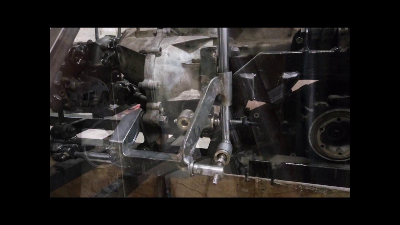 самодельная кулиса переключения передач на вездеход Ока - YouTube