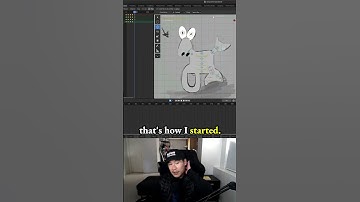 How I create simple keyframe animations? for 3d model low poly character in Blender - 2.1 Nosy Tails