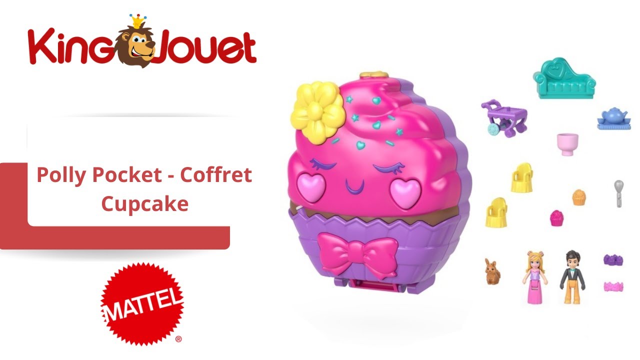 Polly Pocket - Coffret Jardin du Lapin Mattel : King Jouet, Figurines  Mattel - Jeux d'imitation & Mondes imaginaires