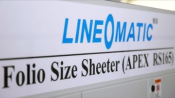 Apex RS165 (with 8 Reel) - Folio Size Sheeter