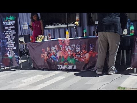 Conferencia Seminario de Lucha Libre DTU 2022, parte 1