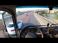 A beautiful day, POV Truck Driving - Volvo FH 500, Älvsjö to Sundbyberg