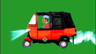 green screen bajaj merah. dan backsound suara bajaj Asli