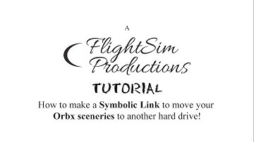 [Prepar3d] How to transfer Orbx scenery to another hard drive