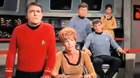 Captain Kirk gets hopped up on LSD