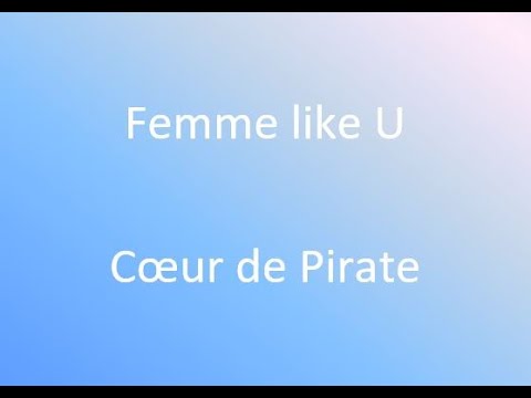 The white t-shirt Louis Vuitton printed multicolor Cœur de pirate in the  Heart of pirate - Femme like U (video clip official)