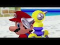 Super Mario Sunshine intro  - Arriving at Delfino Airstrip and meeting FLUDD