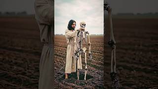 God Brings a Skeleton Back to Life 😱 | Mysterious Miracle Story #god #skeleton  #skeletongirl