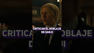 Critican el doblaje de sanji en el liveaction de onepiece netflix animeshorts luffy anime