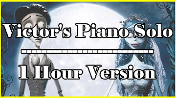 Victor's Piano Solo 1 hour extended version 1 hr loop Corpse Bride