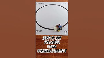 ELEXHUB SUMOBOT LINE FOLLOWER #letsgoelexhub #arduino #electronics #programming #STEM #sumobot