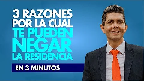 ¿Por qué se deniega el permiso de residencia?