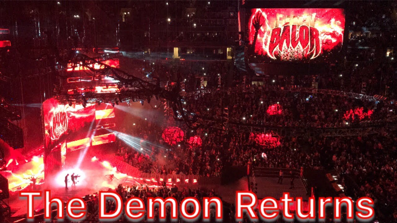 The Demon King Returns At SummerSlam - Finn Balor full entrance