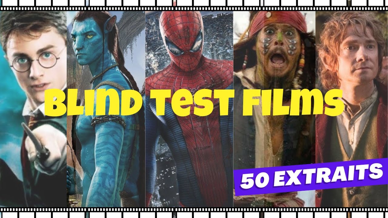 ⁣Blind test de films (50 extraits)