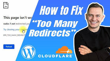 How to Fix Err Too Many Redirects, This page isn
