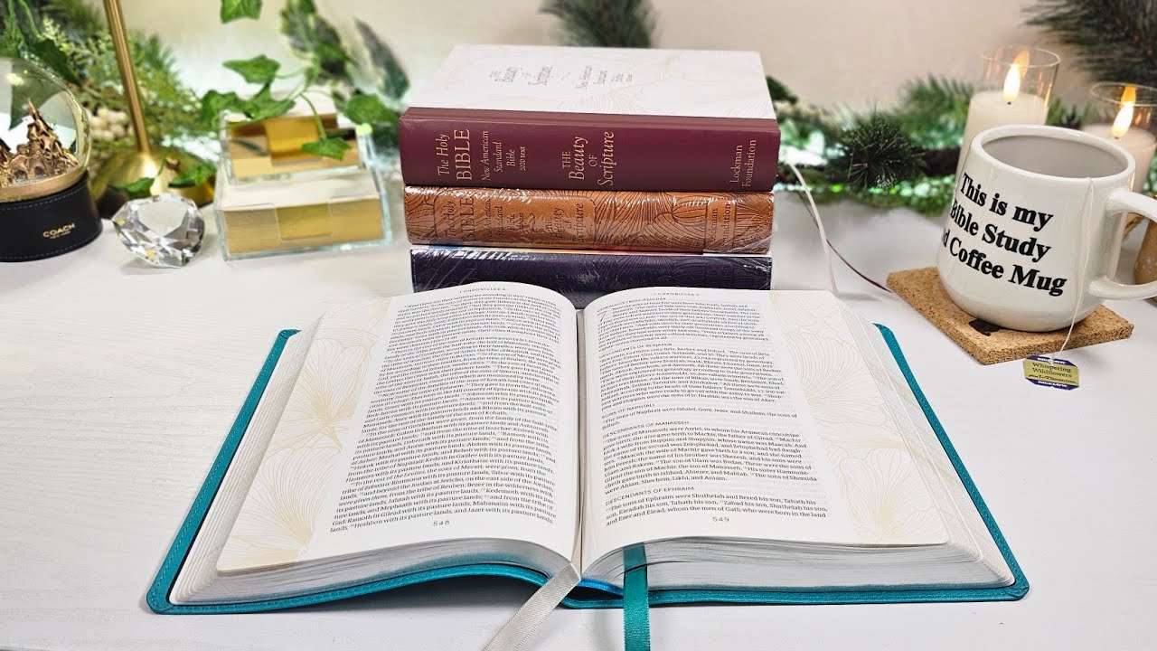 Обзор Библии NASB «Красота Священного Писания» от @LockmanFoundation @catwoods5499