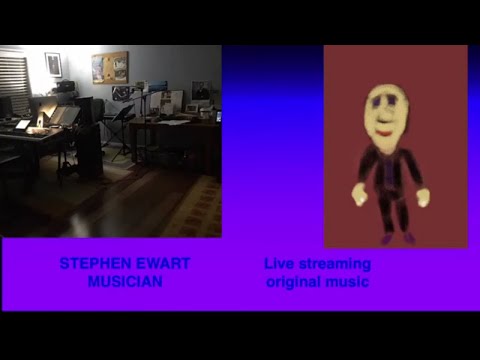 Steve's Jazz Show-Live stream edition. Playing original tunes via OBS .