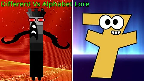 Looking For Uncannyblocks band but different (100B-1T) Vs Alphabet Lore (1-10)