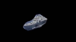 Semantic segmentation of ship