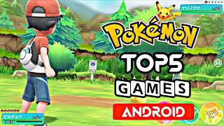 TOP 5 OFFLINE POKEMON GAMES FOR ANDROID | TOUGH RIDERZ screenshot 4