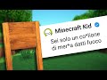 Cosa succede se dici che MINECRAFT FA SCHIFO #shorts