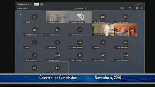 Conservation Commission Meeting November 4, 2020