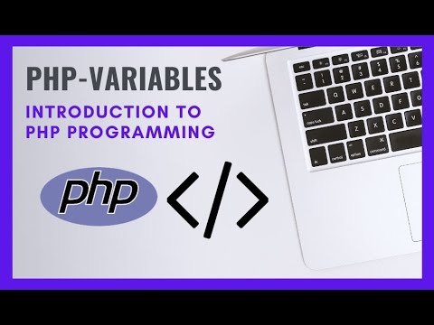 Variables in PHP - YouTube
