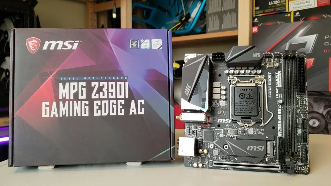 The most overclockable Mini-ITX motherboard - MSI MPG Z390I Gaming Edge AC  review