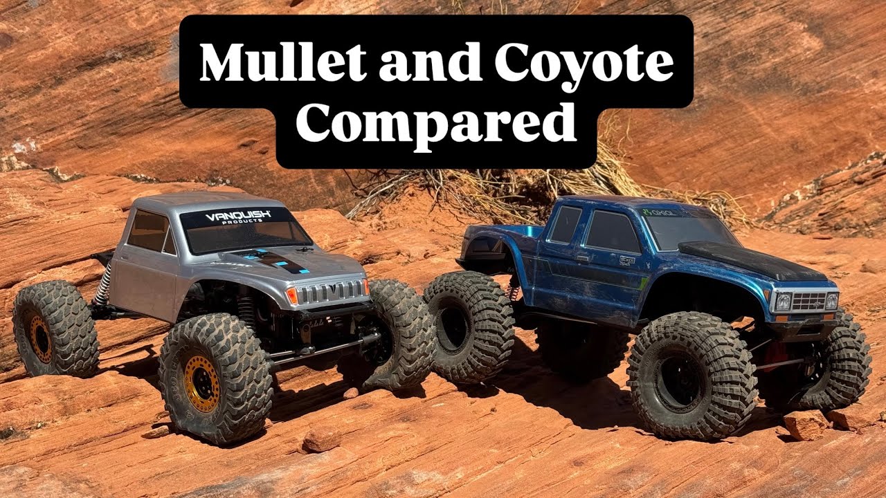 Vanquish MULLET в сравнении с Axial COYOTE! Performance RC Crawlers