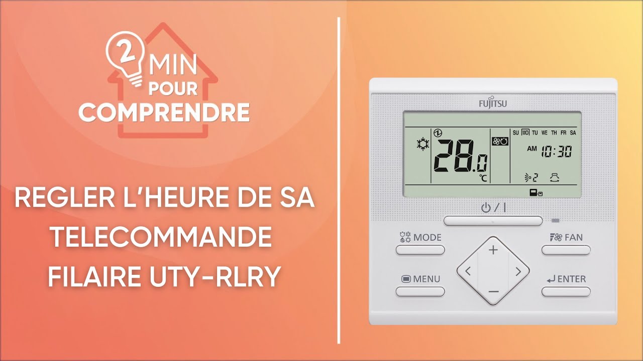 Notice Tlcommande Filaire Fujitsu Gainable